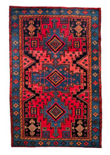 1930 ZANJAN RUG 4’ x 6’ 1” (MED.FEA.2783)