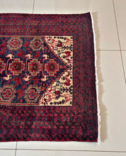 1940 BALUCH RUG 3’ x 5’ 5” (MED#7683)