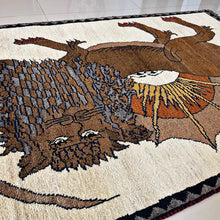 1970 QASHQAI RUG 3’ 3” x 5’ 1” (MED.2355)