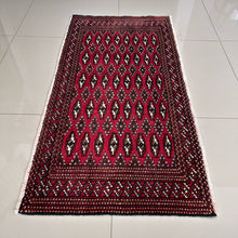 1950 TURKOMAN RUG 2’ 2” x 4’ 5” (SMA.1092)