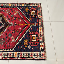 1950 SHIRAZ RUG 3’ 6” x 5’ (MED.245)