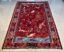 1950 BIDJAR RUG 4’ 6” x 7’ 6” (MED.FEA.422)