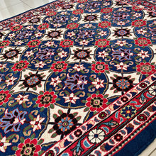 1960 PERSIAN VARAMIN RUG  3’ 3” x 5’ 1” (MED.FEA.6179)