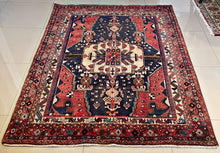 1930 AFSHAR RUG 5’ 1” x 6’ 7” (MED.FEA.#7337)