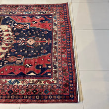 1930 AFSHAR RUG 5’ 1” x 6’ 7” (MED.FEA.#7337)