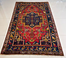 1960 AFSHAR RUG 4’ x 6’ 9” (MED.FEA.160)