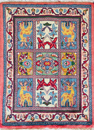 1950 MAHRIBAN RUG 2’ x 2’ 8” (SMA#67)