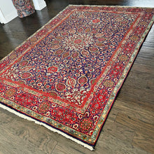 1950 TABRIZ RUG 6’ 7” x 9’ 3” (LAR#590)