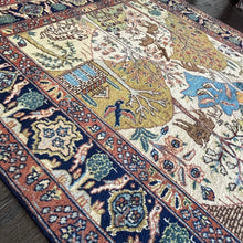 1930 TABRIZ RUG 4’ 6” x 6’ 2” (FEA#792)