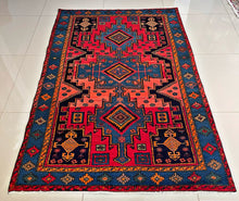 1930 ZANJAN RUG 4’ x 6’ 1” (MED.FEA.2783)