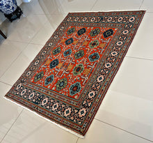 1930 TABRIZ RUG 3’ 1” x 4’ 6” (MED.FEA.896)