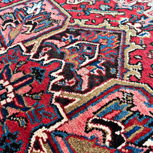 1950 HERIZ RUG 4’ 11” x 6’ 4” (MED/FEA:6164)