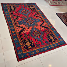 1930 ZANJAN RUG 4’ x 6’ 1” (MED.FEA.2783)