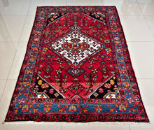 1940 NAHAVAND RUG 4’ 2” x 6’ 4” (MED.FEA.2631)