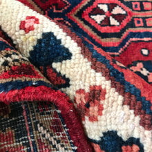 1950 HERIZ RUG 3’ 9” x 11’ 5” (RUN/FEA#6366)