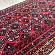 1940 BALUCH RUG 3’ 3” x 6’ 5” (MED#6406)