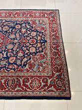 1950 PERSIAN KASHAN RUG 4’ 5” x 6’ 6” (MED.FEA.650)