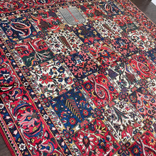 1950 BAKHTIARI RUG 7’ 1” x 10’ 8” (LAR#411)