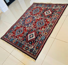 1970 YALAMEH RUG 3’ 5” x 5’ (MED.FEA.2951)