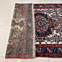 1930 SHAHSAVAN RUG 4’ 5” x 7’ (MED.FEA.30822)