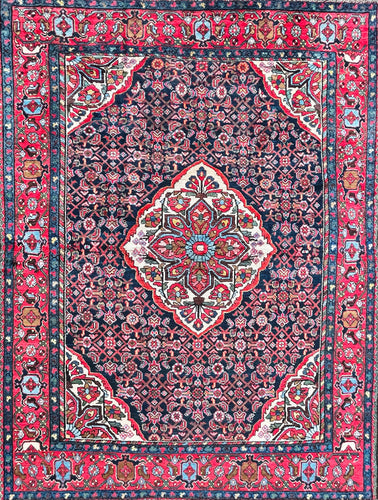 1930 TAFRESH RUG 4’ 10” x 6’ 4” (MED/FEA/MAI#657)