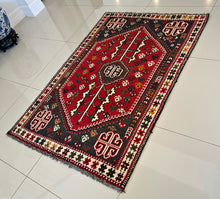 1960 SHIRAZ RUG 3’ 5” x 5’ (MED.267)