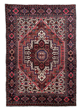 1960 BIDJAR RUG 3’ 3” x 4’ 9” (MED.FEA.1275)