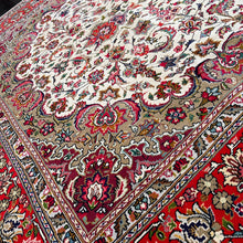 1950 TABRIZ RUG 6’ 7” x 9’ 10” (LAR#523)