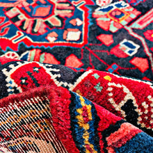 1960 PERSIAN NAHAVAND RUG 3’ 6” x 16’ (RUN.FEA.315)