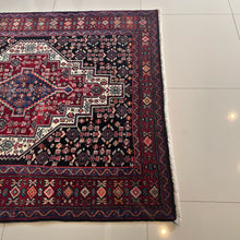 1970 BIDJAR RUG 4’ 5” x 5’ 3” (MED.FEA#2860)