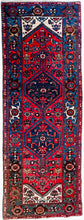 1930 PERSIAN ZANJAN RUG 3’ 4” x 8’ 10” (MED.RUN.FEA.167)