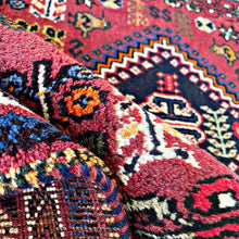 1960 SHIRAZ RUG 3’ 3” x 4’ 9” (MED.69)