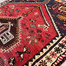 1950 SHIRAZ RUG 3’ 6” x 5’ (MED.245)