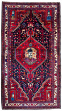 1960 TUYSERKAN RUG 4’ 9” x 8’ 6” (MED.FEA.904)