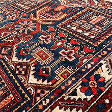 1930 BAKHTIARI RUG 4’ 10” x 6’ 4” (MED/FEA#2)