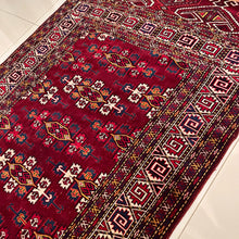 1940 YOMUD RUG 3’ 10” x 5’ 6” (MED.FEA#159)