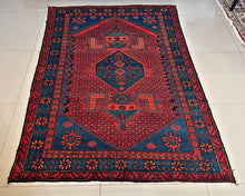 1930 ZANJAN RUG 4’ 3” x 6’ 7” (MED.FEA.5843)