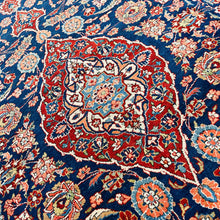 1950 PERSIAN KASHAN RUG 4’ 5” x 6’ 6” (MED.FEA.650)