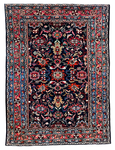 1950 NANAJ RUG 5’ 4” x 7’ (MED.FEA.4751)