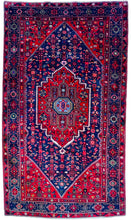 1950 BIDJAR RUG 5’ 7” x 9’ 9” (MED.FEA.1113)