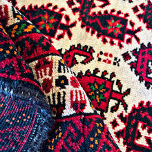 1940 KHORASSAN BALUCH RUG 2’ 11” x 4’ 11” (MED.590)