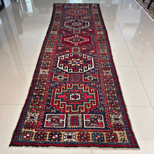 1930 PERSIAN BARJID RUG 3’ 2” x 10’ 6” (RUN.FEA.360)