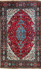 1950 BIDJAR RUG 4’ 4” x 7’ 3” (FEA.MED#1272)