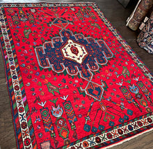 1970 AFSHAR RUG 5’ 4” x 7’ 9” (MED#1392)