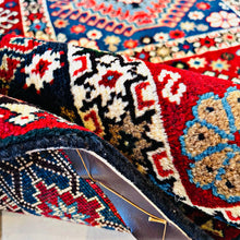 1970 YALAMEH RUG 3’ 5” x 5’ (MED.FEA.2951)