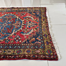 1930 HERIZ RUG 3’ 2” x 10’ 6” (RUN.FEA.6350)