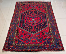 1930 ZANJAN RUG 4’ 3” x 6’ 4” (MED.FEA.111)