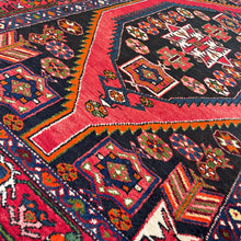 1940 SHAHSAVAN RUG 4’ 4” x 6’ 5” (MED.FEA.150)