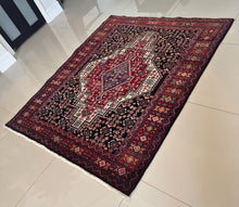 1970 BIDJAR RUG 4’ 5” x 5’ 3” (MED.FEA#2860)