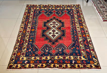 1950 AFSHAR RUG 4’ 6” x 6’ 3” (MED#572)